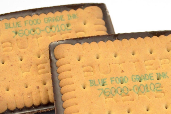 Modrý jedlý atrament s FDA certifikátom 76000-00102